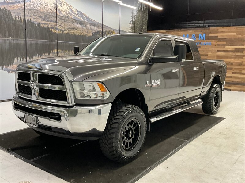 2015 RAM 3500 SLT MEGA CAB 4X4 / 6.7L DIESEL / LIFTED LIFTED  / 35 " MUD TIRES & 18 " METHOD WHEELS / MEGACAB / RUST FREE - Photo 25 - Gladstone, OR 97027