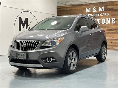 2013 Buick Encore Leather AWD / Sunroof / ONLY 46,000 MILES  / Heated Leather seats / Backup Camera / LOCAL SUV SUV
