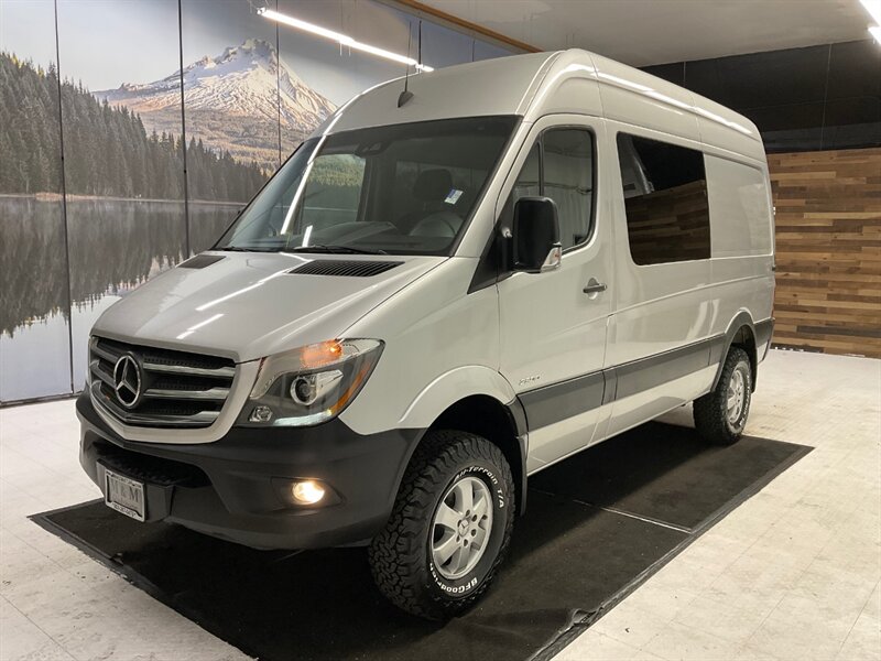 2016 Mercedes-Benz Sprinter Crew 2500 CARGO VAN 4X4 / 3.0L V6 DIESEL /HIGHROOF  / 1-OWNER / 5-Passenger w. CARGO / HIGHROOF & 144 " WB / BRAND NEW BF GOODRICH TIRES / Backup Camera / Excel Cond - Photo 1 - Gladstone, OR 97027