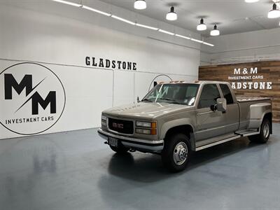 1998 GMC Sierra 3500 SLT 4X4 / 7.4L V8 / DUALLY / 113K Miles  / ZERO RUST / LONG BED / Leather Seats - Photo 59 - Gladstone, OR 97027