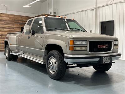 1998 GMC Sierra 3500 SLT 4X4 / 7.4L V8 / DUALLY / 113K Miles  / ZERO RUST / LONG BED / Leather Seats - Photo 56 - Gladstone, OR 97027