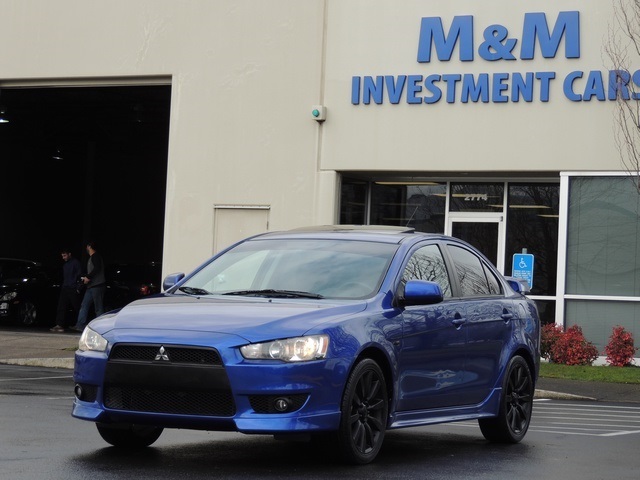 2008 Mitsubishi Lancer Gts 5 Speed Navigation Sunroof