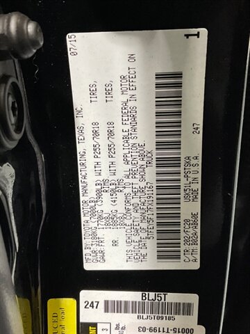 2015 Toyota Tundra SR5 Crew Max 5.7L V8 / NEW WHEELS & TIRES /OFF RD / ZERO RUST / NAVIGATION & BACKUP CAMERA - Photo 52 - Gladstone, OR 97027