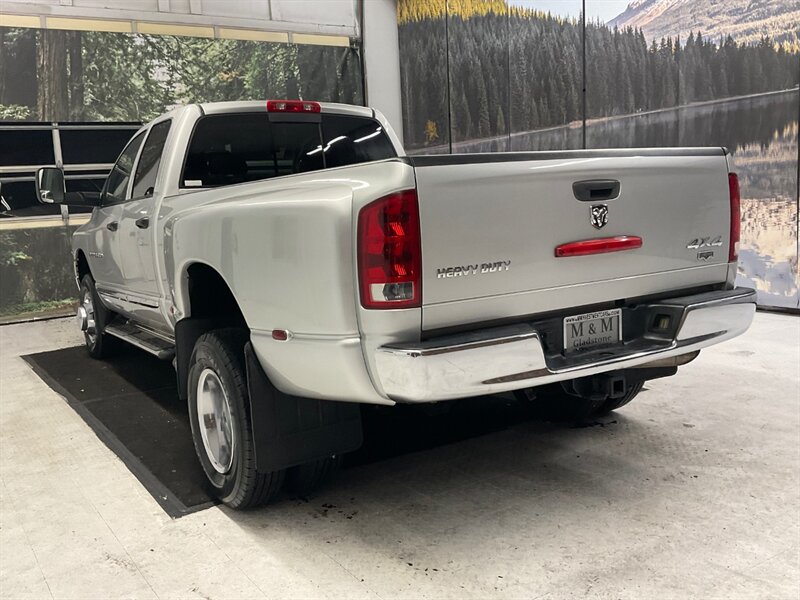 2005 Dodge Ram 3500 Laramie 4X4 / 5.9L DIESEL / DUALLY / 6-SPEED  / Leather & Heated Seats / LONG BED / NEW TIRES / 112,000 MILES - Photo 7 - Gladstone, OR 97027