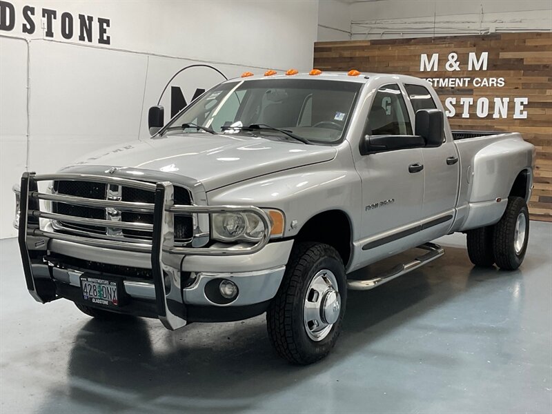 2003 Dodge Ram 3500 SLT Quad Cab / 4X4 / 5.9L CUMMINS / Low 130K Miles  / Long Bed /  LOCAL TRUCK ZERO RUST / Excel Cond - Photo 1 - Gladstone, OR 97027