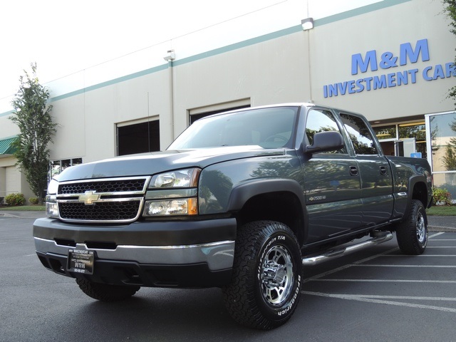 2007 Chevrolet Silverado 2500 Crew Cab / 4X4 / 6.0L 8Cyl GAS / 68k miles