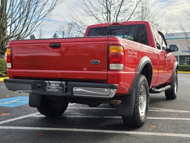 1999 Ford Ranger Super Cab V6 4.0L / FX4 OFF RD / 5 SPEED / LOW MLS  / 4-DOORS / MANUAL / CLEAN TITLE - Photo 8 - Portland, OR 97217