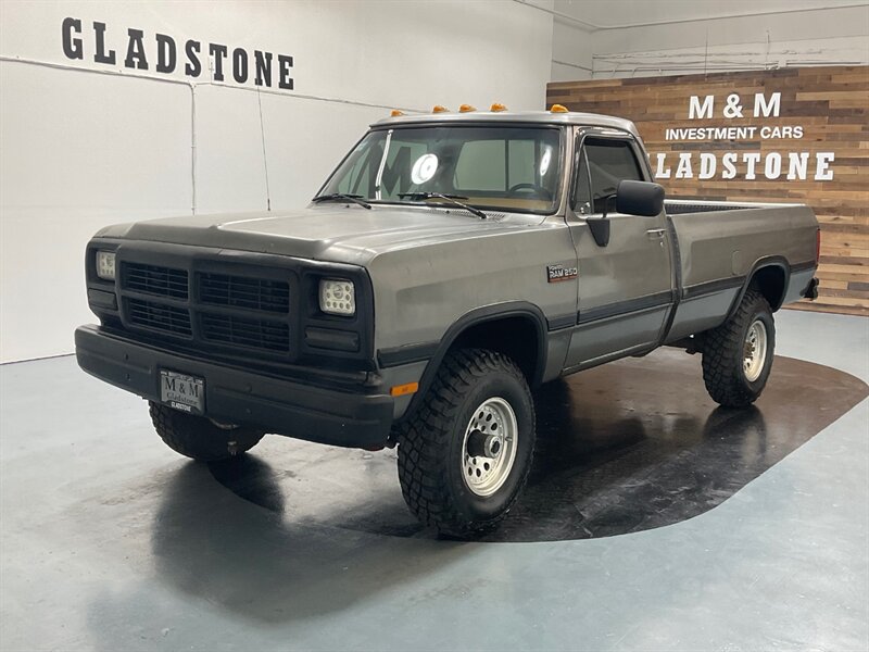 1993 Dodge RAM 250 LE 4X4 / 5.9L TURBO DIESEL / 5-SPEED /114,000 MILE  / RUNS GREAT - Photo 1 - Gladstone, OR 97027