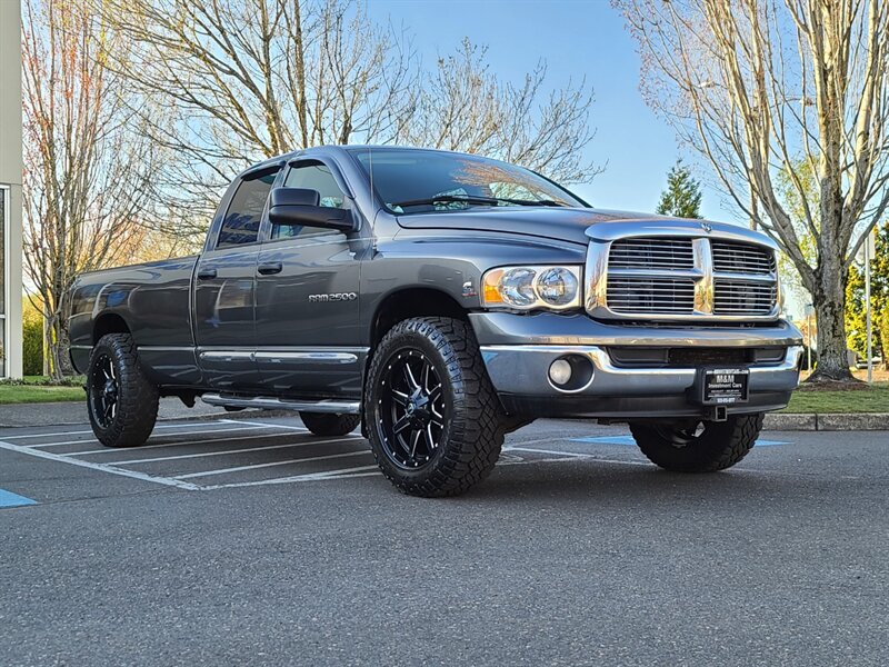 2004 Dodge Ram 2500 Laramie Quad Cab / 2WD / Leather / High Output 5.9  L CUMMINS Turbo DIESEL / Long Bed / 93,000 Miles - Photo 2 - Portland, OR 97217