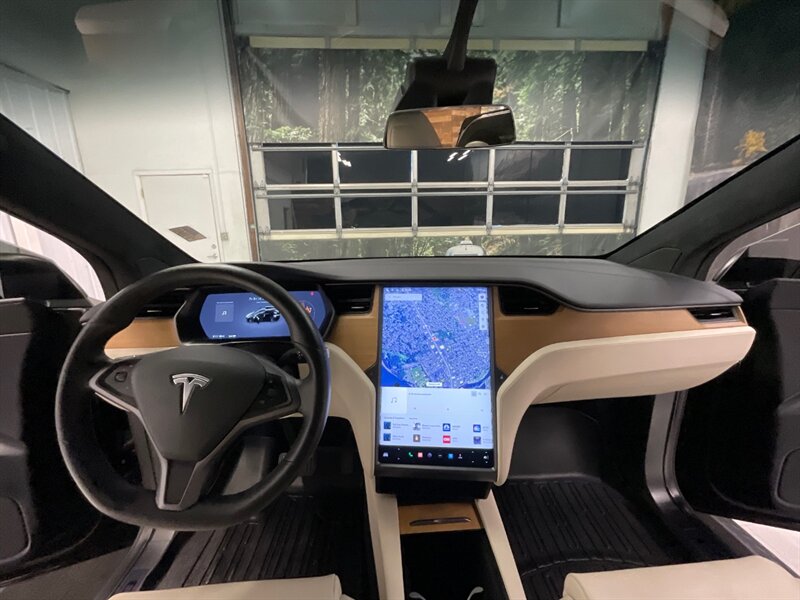 2020 Tesla Model X Long Range Plus AWD /3RD ROW SEAT/FULL SELF DRIVE  / 1-OWNER / 22 "  Wheel Rim Turbine Black / 7-Passenger / 23,000 MILES - Photo 38 - Gladstone, OR 97027