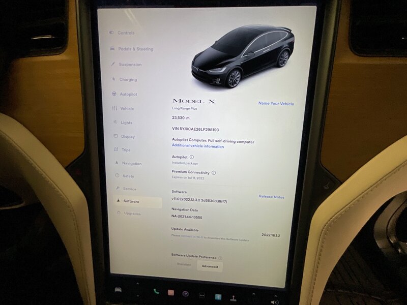 2020 Tesla Model X Long Range Plus AWD /3RD ROW SEAT/FULL SELF DRIVE  / 1-OWNER / 22 "  Wheel Rim Turbine Black / 7-Passenger / 23,000 MILES - Photo 19 - Gladstone, OR 97027