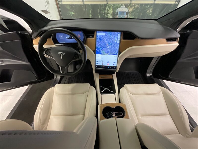 2020 Tesla Model X Long Range Plus AWD /3RD ROW SEAT/FULL SELF DRIVE  / 1-OWNER / 22 "  Wheel Rim Turbine Black / 7-Passenger / 23,000 MILES - Photo 35 - Gladstone, OR 97027