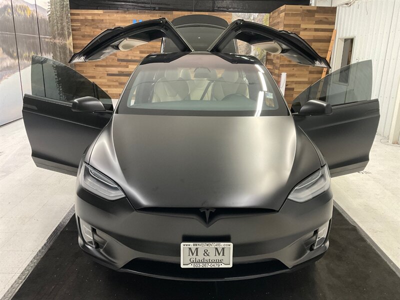 2020 Tesla Model X Long Range Plus AWD /3RD ROW SEAT/FULL SELF DRIVE  / 1-OWNER / 22 "  Wheel Rim Turbine Black / 7-Passenger / 23,000 MILES - Photo 29 - Gladstone, OR 97027