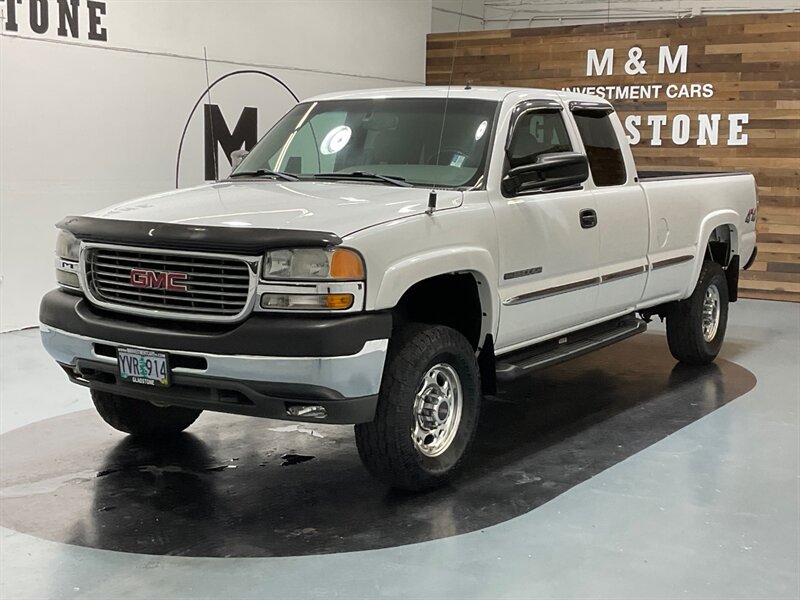 2001 GMC Sierra 2500 SLT 4Dr 4X4 / 8.1L V8 / Leather / 94,000 MILES  / LOCAL TRUCK NO RUST - Photo 1 - Gladstone, OR 97027