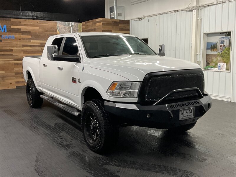 2012 RAM 3500 Laramie Mega Cab 4X4 / 6.7L CUMMINS DIESEL / LOCAL  FULLY LOADED / Leather Heated & Cooled Seats / RUST FREE / 1-TON - Photo 2 - Gladstone, OR 97027