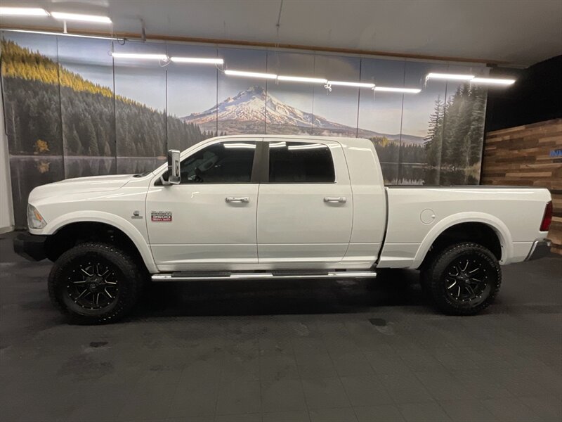 2012 RAM 3500 Laramie Mega Cab 4X4 / 6.7L CUMMINS DIESEL / LOCAL  FULLY LOADED / Leather Heated & Cooled Seats / RUST FREE / 1-TON - Photo 3 - Gladstone, OR 97027