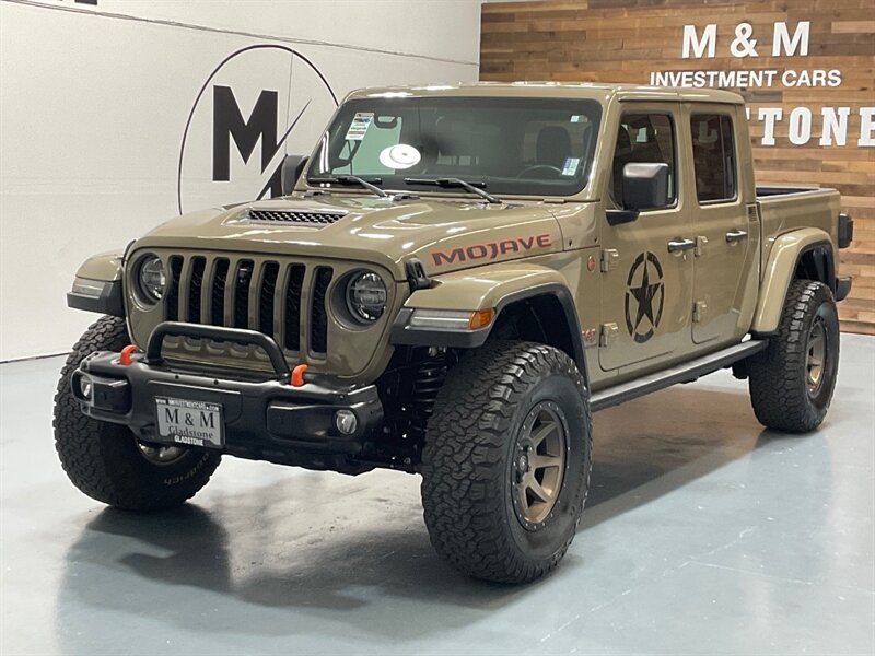 2020 Jeep Gladiator Mojave Pickup 4X4 / 1-OWNER / LIFTED / 31K MILES  / ZERO RUST / LIFTED w. 35 " BF GOODRICH TIRES & ICON WHEELS / Premium Audio Group / Alpine Sound - Photo 1 - Gladstone, OR 97027
