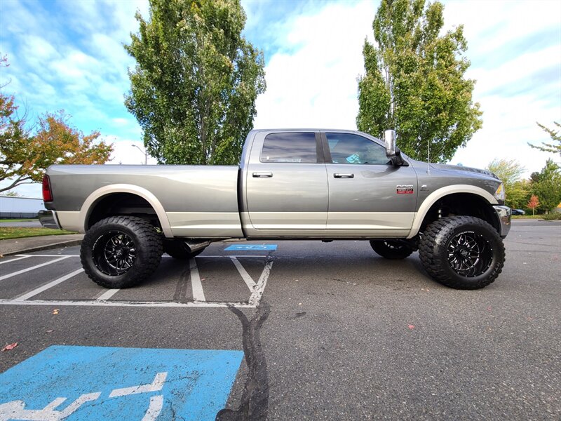 2011 RAM 3500 LARAMIE / 1-TON / 4X4 / 6.7L DIESEL / CUSTOM LIFT  LONG BED / SUN ROOF / LEATHER / NAVi / CUSTOM UPGRADES / SHARP !! - Photo 4 - Portland, OR 97217