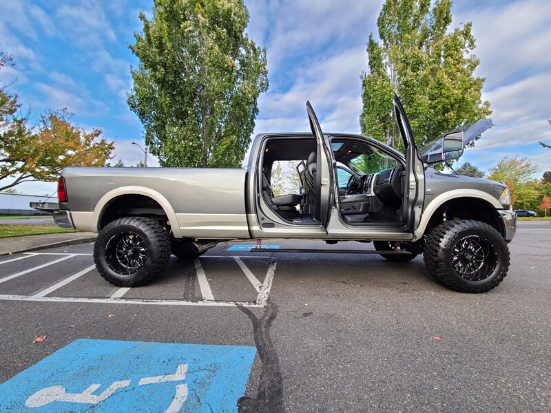 2011 RAM 3500 LARAMIE / 1-TON / 4X4 / 6.7L DIESEL / CUSTOM LIFT  LONG BED / SUN ROOF / LEATHER / NAVi / CUSTOM UPGRADES / SHARP !! - Photo 23 - Portland, OR 97217