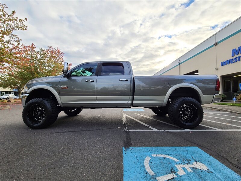 2011 RAM 3500 LARAMIE / 1-TON / 4X4 / 6.7L DIESEL / CUSTOM LIFT  LONG BED / SUN ROOF / LEATHER / NAVi / CUSTOM UPGRADES / SHARP !! - Photo 3 - Portland, OR 97217