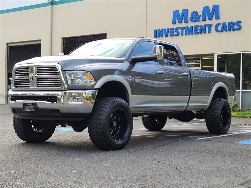 2011 RAM 3500 LARAMIE / 1-TON / 4X4 / 6.7L DIESEL / CUSTOM LIFT  LONG BED / SUN ROOF / LEATHER / NAVi / CUSTOM UPGRADES / SHARP !! - Photo 72 - Portland, OR 97217