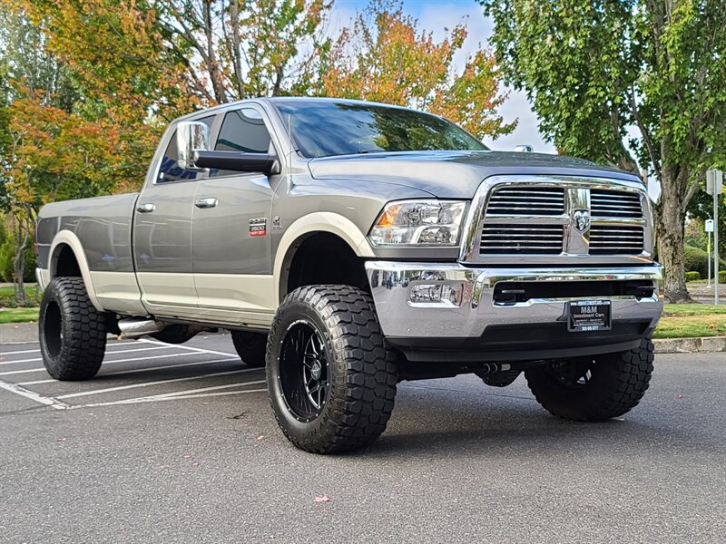 2011 RAM 3500 LARAMIE / 1-TON / 4X4 / 6.7L DIESEL / CUSTOM LIFT  LONG BED / SUN ROOF / LEATHER / NAVi / CUSTOM UPGRADES / SHARP !! - Photo 2 - Portland, OR 97217