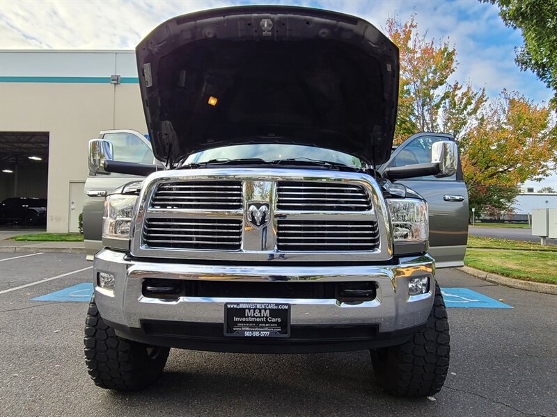 2011 RAM 3500 LARAMIE / 1-TON / 4X4 / 6.7L DIESEL / CUSTOM LIFT  LONG BED / SUN ROOF / LEATHER / NAVi / CUSTOM UPGRADES / SHARP !! - Photo 30 - Portland, OR 97217