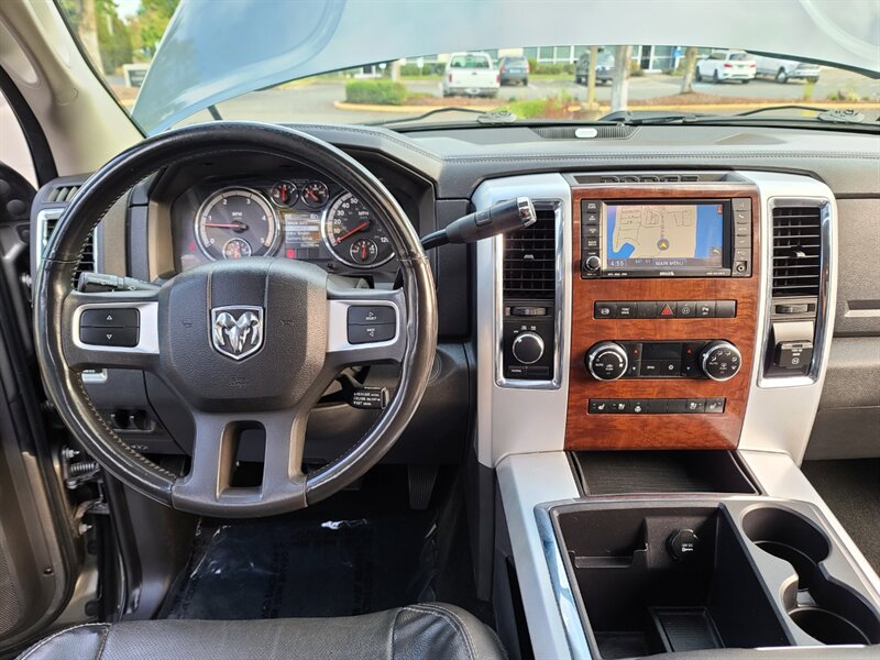 2011 RAM 3500 LARAMIE / 1-TON / 4X4 / 6.7L DIESEL / CUSTOM LIFT  LONG BED / SUN ROOF / LEATHER / NAVi / CUSTOM UPGRADES / SHARP !! - Photo 19 - Portland, OR 97217