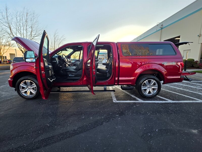 2017 Ford F-150 PLATINUM / 4X4 / PANORAMA ROOF / FULLY LOADED / SUPERCREW CAB / RADAR CRUISE / BLIND SPOT / REAR DIFFERENTIAL LOCKER - Photo 21 - Portland, OR 97217