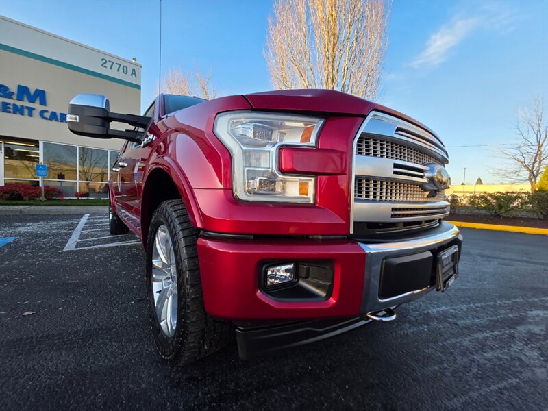 2017 Ford F-150 PLATINUM / 4X4 / PANORAMA ROOF / FULLY LOADED / SUPERCREW CAB / RADAR CRUISE / BLIND SPOT / REAR DIFFERENTIAL LOCKER - Photo 10 - Portland, OR 97217