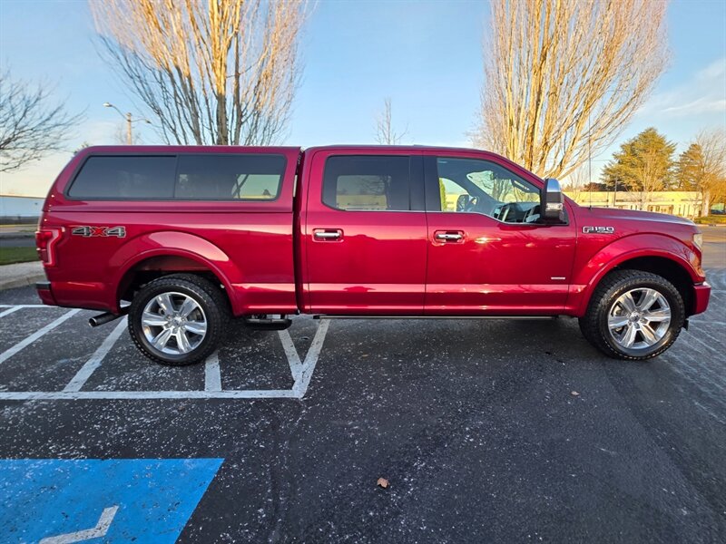 2017 Ford F-150 PLATINUM / 4X4 / PANORAMA ROOF / FULLY LOADED / SUPERCREW CAB / RADAR CRUISE / BLIND SPOT / REAR DIFFERENTIAL LOCKER - Photo 3 - Portland, OR 97217