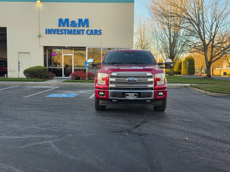 2017 Ford F-150 PLATINUM / 4X4 / PANORAMA ROOF / FULLY LOADED / SUPERCREW CAB / RADAR CRUISE / BLIND SPOT / REAR DIFFERENTIAL LOCKER - Photo 60 - Portland, OR 97217