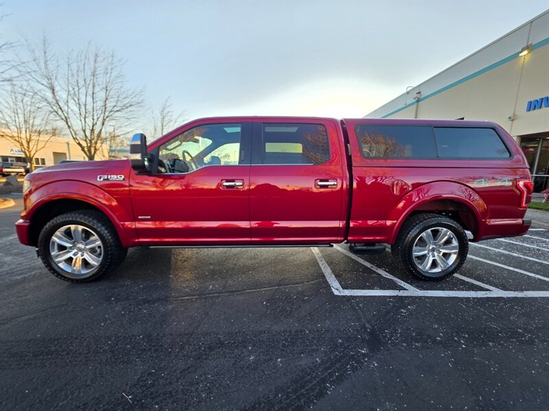 2017 Ford F-150 PLATINUM / 4X4 / PANORAMA ROOF / FULLY LOADED / SUPERCREW CAB / RADAR CRUISE / BLIND SPOT / REAR DIFFERENTIAL LOCKER - Photo 4 - Portland, OR 97217