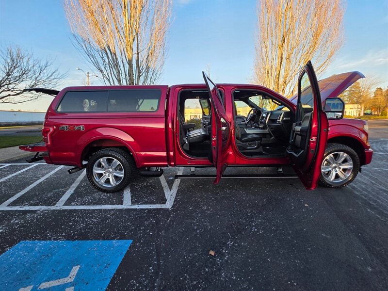 2017 Ford F-150 PLATINUM / 4X4 / PANORAMA ROOF / FULLY LOADED / SUPERCREW CAB / RADAR CRUISE / BLIND SPOT / REAR DIFFERENTIAL LOCKER - Photo 22 - Portland, OR 97217