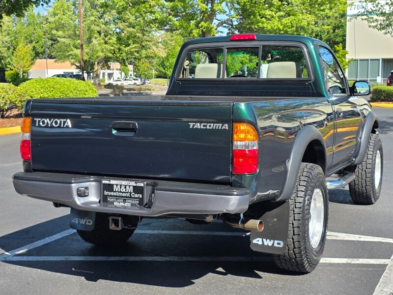2002 Toyota Tacoma SINGLE CAB 4-CYL 2.7L / 4X4 / 5-SPEED / 1-OWNER / MANUAL TRANSMISSION / 169K MILES / NO RUST / IMMACULATE - Photo 8 - Portland, OR 97217