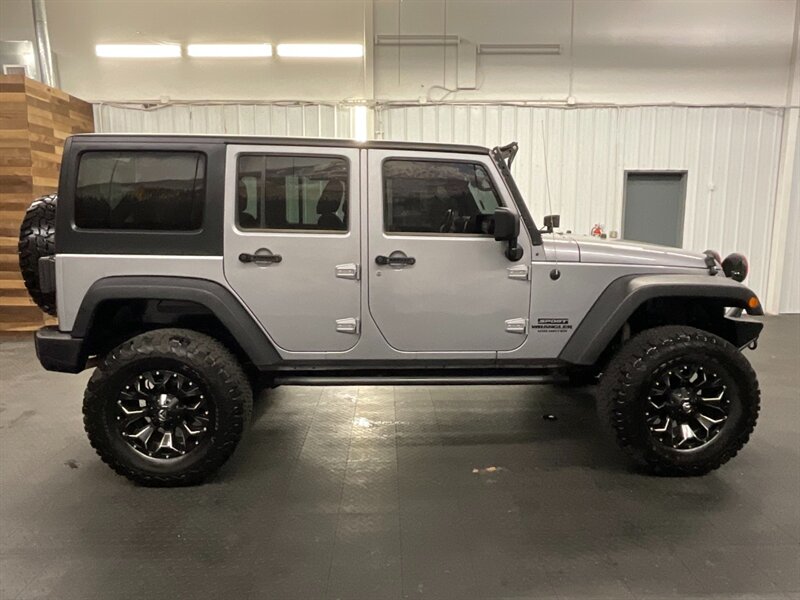 2014 Jeep Wrangler Unlimited Sport S 4X4 / Hard Top / LIFTED LIFTED  CUSTOM BUILT / WINCH / BUMPER / LIGHT BARS / BACKUP CAMERA / LIFTED w/ 35 " BF GOODRICH TIRES & FUEL WHEELS / SHARP & CLEAN - Photo 4 - Gladstone, OR 97027