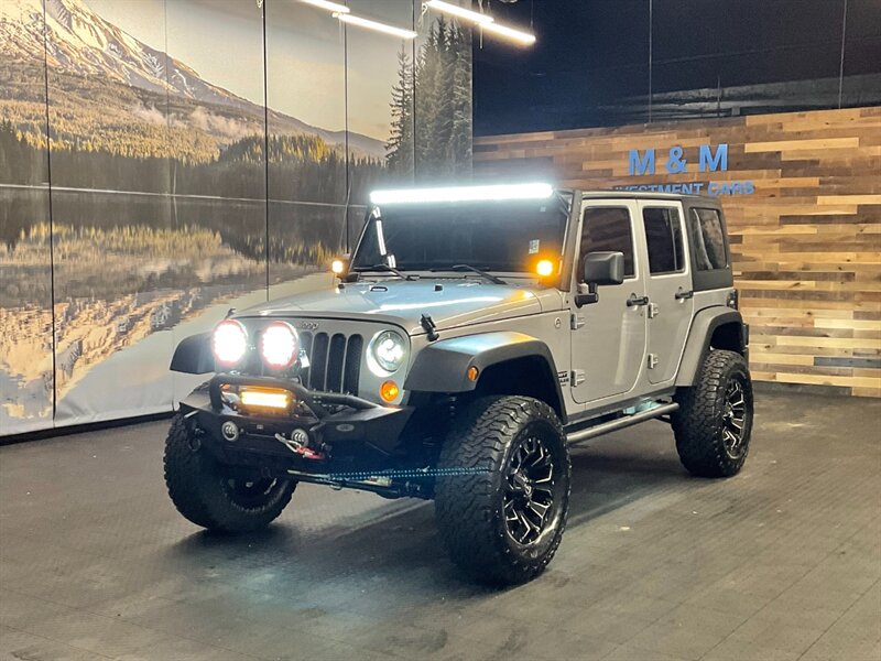 2014 Jeep Wrangler Unlimited Sport S 4X4 / Hard Top / LIFTED LIFTED  CUSTOM BUILT / WINCH / BUMPER / LIGHT BARS / BACKUP CAMERA / LIFTED w/ 35 " BF GOODRICH TIRES & FUEL WHEELS / SHARP & CLEAN - Photo 25 - Gladstone, OR 97027