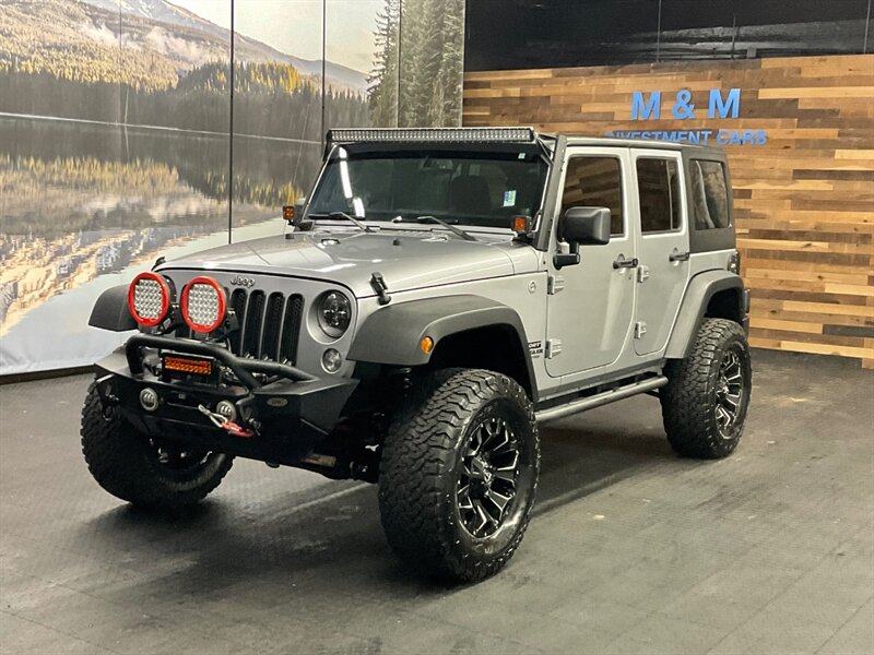 2014 Jeep Wrangler Unlimited Sport S 4X4 / Hard Top / LIFTED LIFTED  CUSTOM BUILT / WINCH / BUMPER / LIGHT BARS / BACKUP CAMERA / LIFTED w/ 35 " BF GOODRICH TIRES & FUEL WHEELS / SHARP & CLEAN - Photo 26 - Gladstone, OR 97027