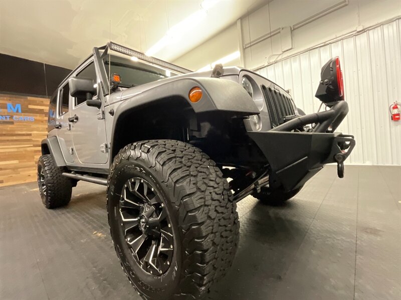 2014 Jeep Wrangler Unlimited Sport S 4X4 / Hard Top / LIFTED LIFTED  CUSTOM BUILT / WINCH / BUMPER / LIGHT BARS / BACKUP CAMERA / LIFTED w/ 35 " BF GOODRICH TIRES & FUEL WHEELS / SHARP & CLEAN - Photo 10 - Gladstone, OR 97027