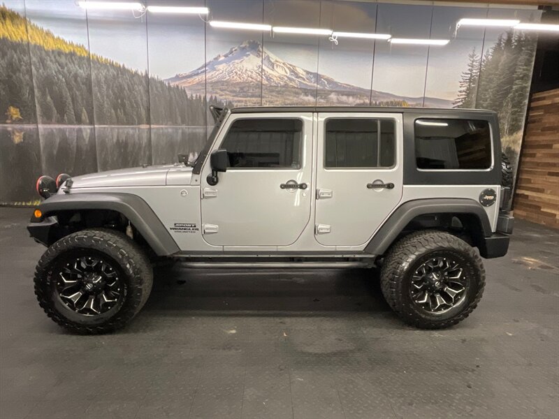 2014 Jeep Wrangler Unlimited Sport S 4X4 / Hard Top / LIFTED LIFTED  CUSTOM BUILT / WINCH / BUMPER / LIGHT BARS / BACKUP CAMERA / LIFTED w/ 35 " BF GOODRICH TIRES & FUEL WHEELS / SHARP & CLEAN - Photo 3 - Gladstone, OR 97027