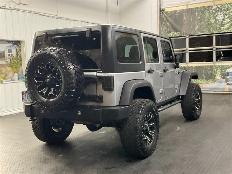 2014 Jeep Wrangler Unlimited Sport S 4X4 / Hard Top / LIFTED LIFTED  CUSTOM BUILT / WINCH / BUMPER / LIGHT BARS / BACKUP CAMERA / LIFTED w/ 35 " BF GOODRICH TIRES & FUEL WHEELS / SHARP & CLEAN - Photo 8 - Gladstone, OR 97027