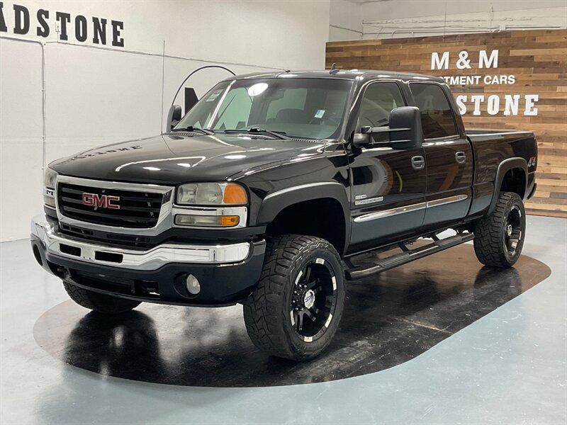 2006 GMC Sierra 2500 SLT Crew Cab 4X4 / 6.6L DIESEL / LBZ MOTOR /LIFTED  / Leather / RUST FREE - Photo 25 - Gladstone, OR 97027