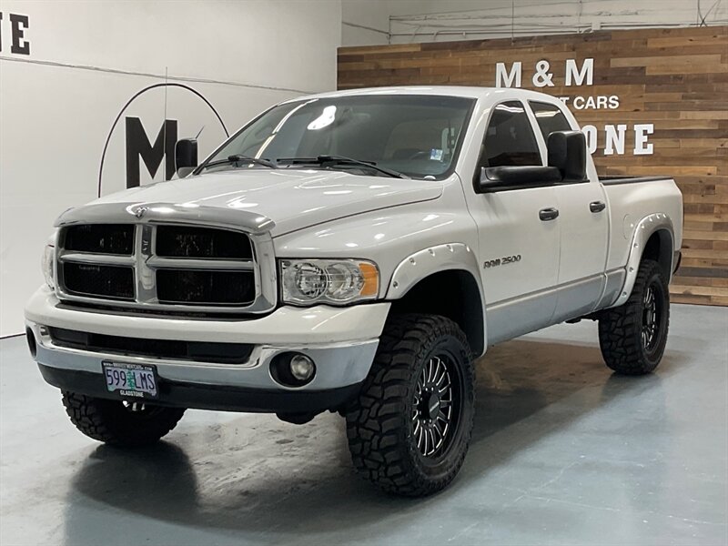 2004 Dodge Ram 2500 SLT Quad Cab 4X4 / 5.9L DIESEL / 6-SPEED MANUAL  / LIFTED w. BRAND NEW WHEELS & TIRES / ZERO RUST - Photo 1 - Gladstone, OR 97027