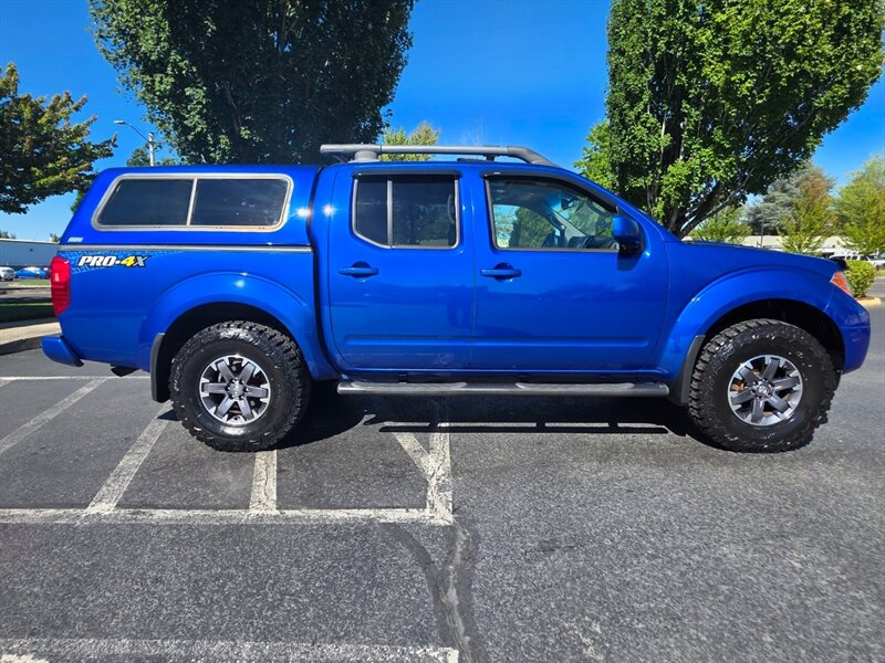 2015 Nissan Frontier PRO-4X CREW CAB V6 4X4 / REAR DIFF LOCK / LIFTED  / LEATHER / SUNROOF / NAVi / CAM / NEW TIRES / 1-OWNER - Photo 4 - Portland, OR 97217