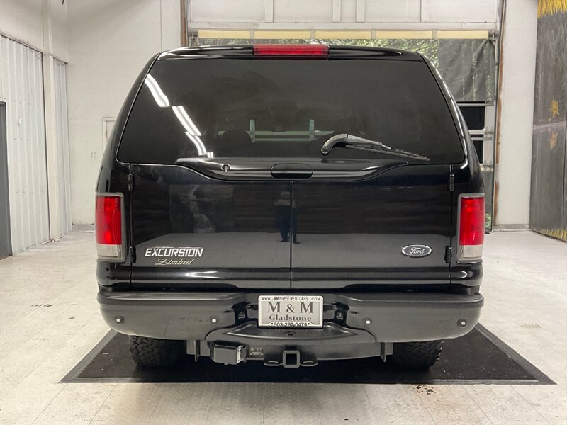 2001 Ford Excursion Limited 4X4 / 7.3L DIESEL / 3RD ROW SEAT / CLEAN  / RUST FREE / Leather & Heated Seats / NEW BF GOODRICH TIRES / 169,000 MILES - Photo 6 - Gladstone, OR 97027