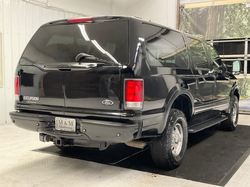 2001 Ford Excursion Limited 4X4 / 7.3L DIESEL / 3RD ROW SEAT / CLEAN  / RUST FREE / Leather & Heated Seats / NEW BF GOODRICH TIRES / 169,000 MILES - Photo 8 - Gladstone, OR 97027