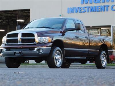 2005 Dodge Ram 2500 SLT Quad Cab 4X4 / V8 5.7L HEMI / 3/4 TON  345HP / LONG BED Truck