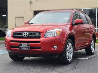 2006 Toyota RAV4 SPORT 4X4 / V6 3.5L / SUNROOF / RECORDS / 1-OWNER  / EXCELLENT HISTORY / TOP SHAPE / LOCAL SUV