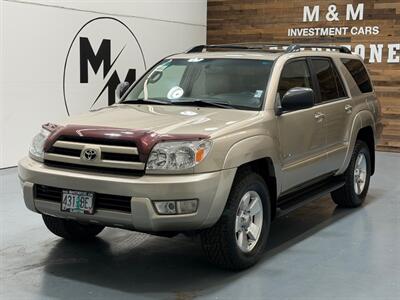 2004 Toyota 4Runner SR5 4X4 V6 /1-OWNER LOCAL w. ZERO RUST / Sunroof  / Central DIff Locks / Great Service history on the carfax SUV