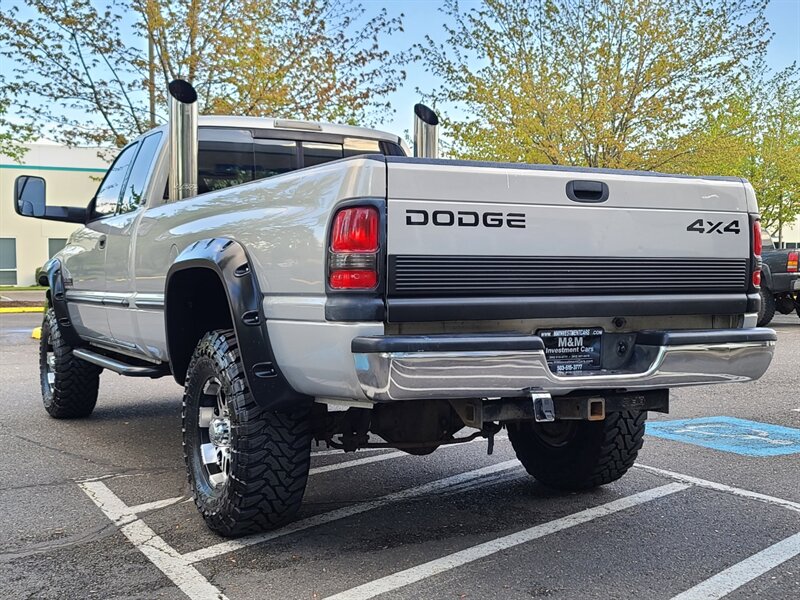 1999 Dodge Ram 2500 LONG BED 4X4 / 5.9L DIESEL / LIFTED / MANUAL  / Laramie / Leather / TOYO Mud Tires / CUMMINS / LOCAL / NO RUST / New Clutch - Photo 7 - Portland, OR 97217